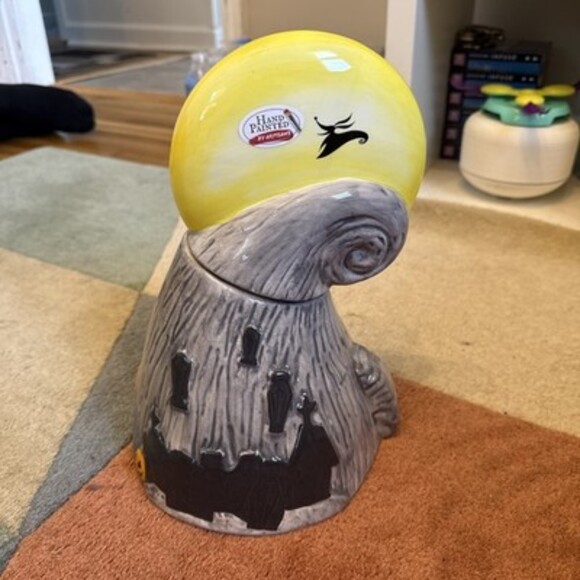 Disney Nightmare Before Christmas Cookie Jar NEW 2025 Halloween 12.5” - Picture 5 of 6